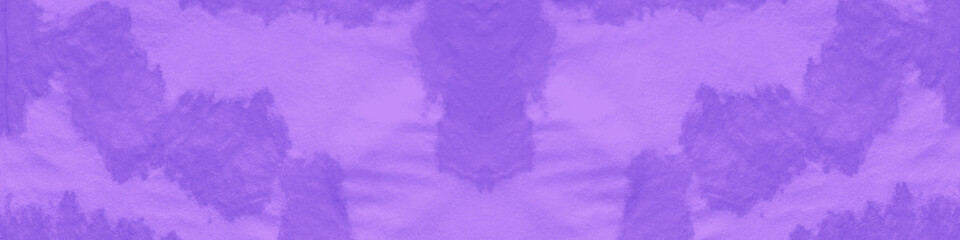 Tie Dye Style. Border Geometric Shibori. Feminine 