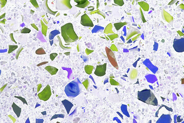 colorful terrazzo floor texture background