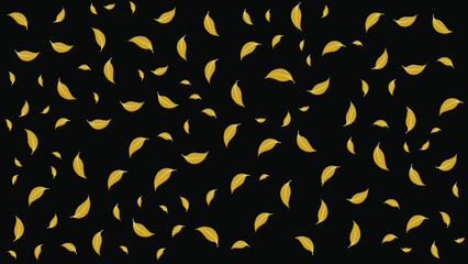 Seamless pattern, leaves pattern background vector illustration