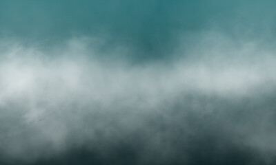 Obraz na płótnie Canvas Abstract white smoke on forest green color background