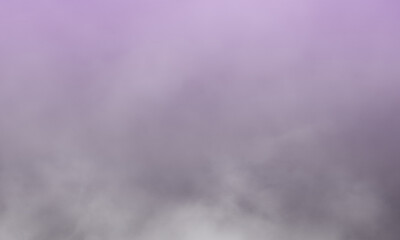 Abstract white smoke on pastel violet color background