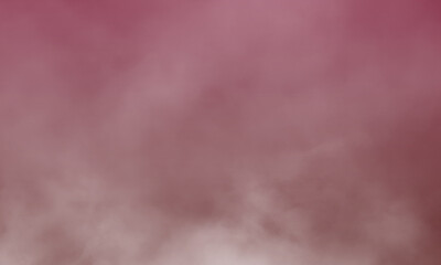Abstract white smoke on wine red color background