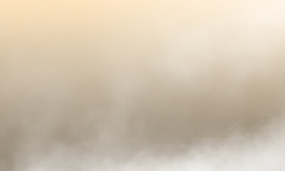 Abstract white smoke on barley beige color background