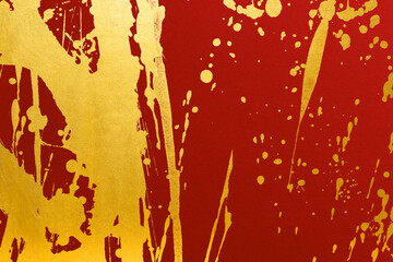 高級感のある金屏風のフレーム Wall Mural Wallpaper Murals Emmanma