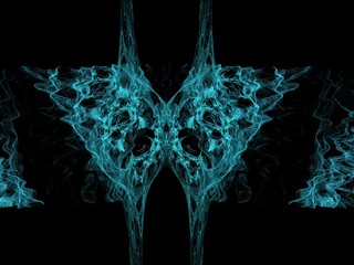 Imaginatory fractal background Image