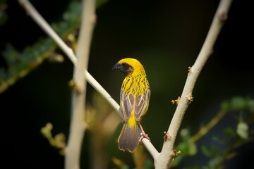 The general base color is brown. The stomach is light brown. The wings and tail are dark brown, the head hair on the back, the eyebrows are light brown. The mouth is thick, wide and short.