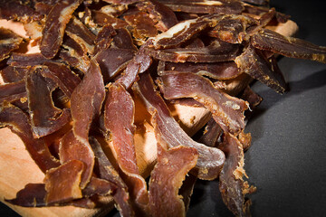 Sliced beef jerky