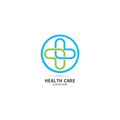 Health Medical Logo template vector illustration