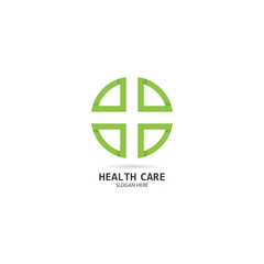 Health Medical Logo template vector illustration