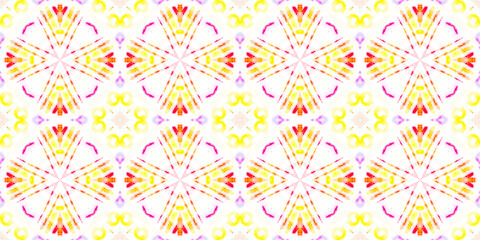 Seamless Rhombus, Geometric Ethnic Pattern.