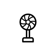 Obraz premium stand fan icon vector design trendy