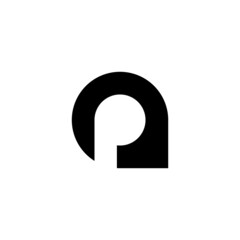 question mark symbol a p icon logo vector