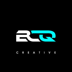 BCQ Letter Initial Logo Design Template Vector Illustration	
