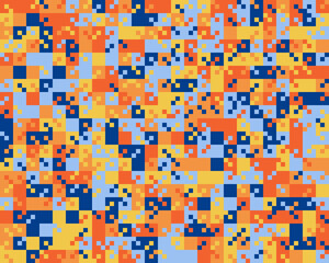 Mosaic Abstract Vector Pattern Design