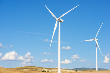 Fototapeta premium Sustainable wind energy concept