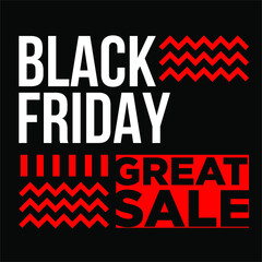 Black friday flyer and banner background vector