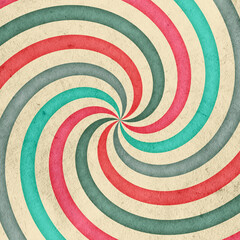 retro sun rays on old grunge paper