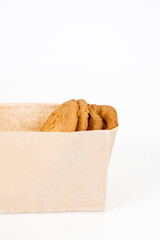 cookies in paper bag