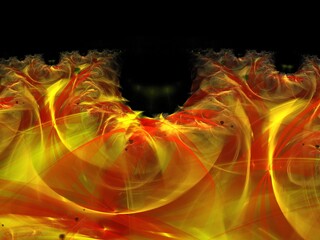 Imaginatory fractal background Image