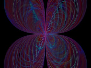 Imaginatory fractal background Image