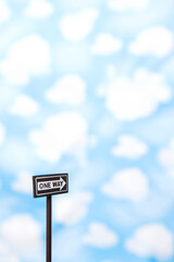 wallpaper and sign
