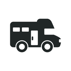 Fototapeta premium Recreational vehicle icon