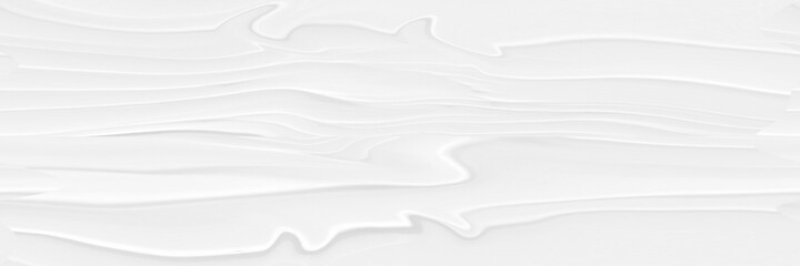 Blurred white background with elements of circles. The texture of volumetric figures for a screensaver or wedding card. Blur with space design.