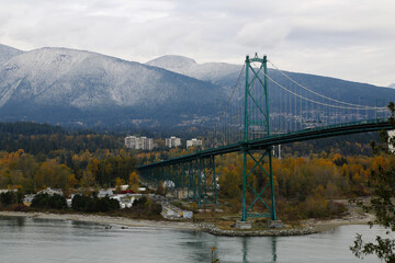 Fototapeta premium bridge in vancouver canada