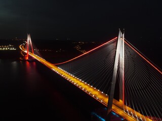 bridge at night