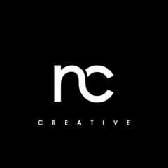 NC Letter Initial Logo Design Template Vector Illustration	
 - obrazy, fototapety, plakaty