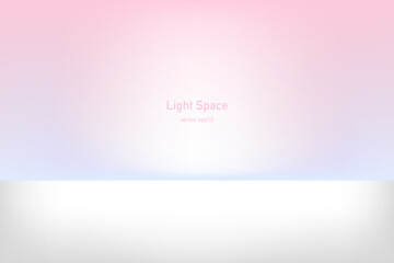 Light space abstract background