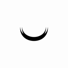 Obraz na płótnie Canvas hook for fishing icon logo vector