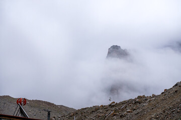 landscape with clouds
