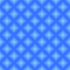 Blue geometric background. Vector squares illustration. Seamless vector.
