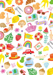 楽しい気分_水彩