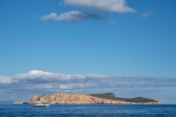 Fototapeta premium illa des Conills, Parque nacional marítimo-terrestre del Archipiélago de Cabrera, Mallorca, Balearic Islands, Spain