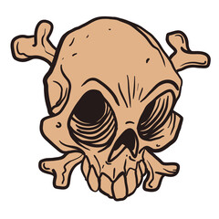 skull and crossbones