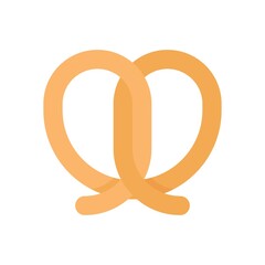 bakery shop icons related baked tea croissant vectors in flat style,