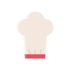 bakery shop icons related chef cap for cooking vectors in flat style,