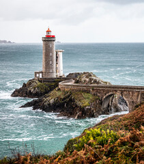 Fototapeta na wymiar Petit Minou Lighthouse, France