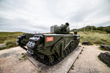 Churchill Avre at Juno Beach