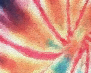 beautiful illustration abstract background tie-dye style background with grunge texture 