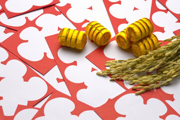 大入り袋と米俵