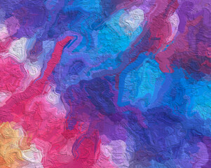 Fototapeta premium beautiful illustration abstract background tie-dye style background with grunge texture 