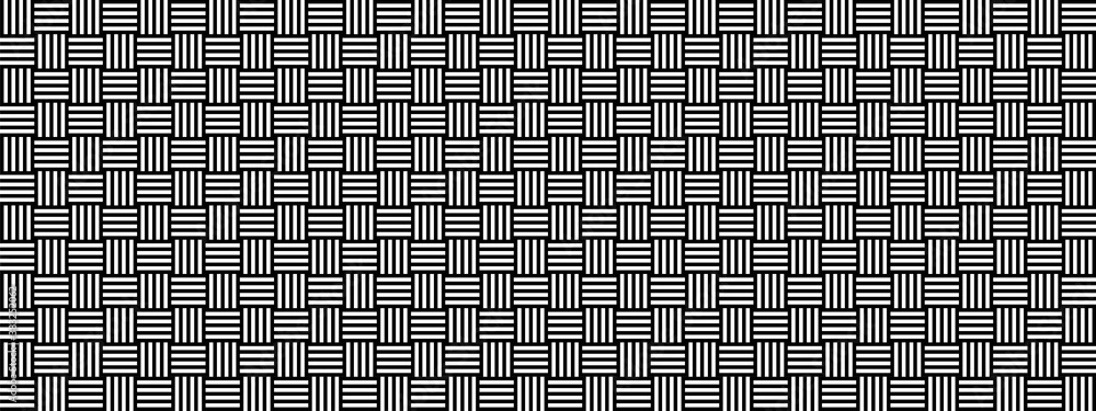 Aufkleber basket pattern in abstract style. seamless mesh background. vector texture