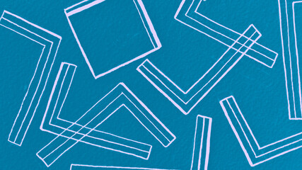 Ocean Bohemian Style. Hand Drawn Stroke. Organic 