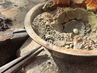 gold refining assay with lead n ancient technique for purifying gold silver or other noble metal