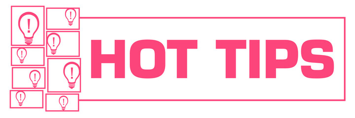 Hot Tips Pink White Bulbs Grid Left Box Horizontal 