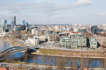 Fototapeta na wymiar view of the european city