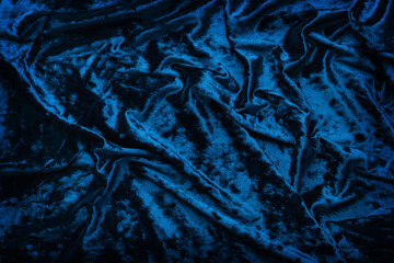 Blue velvet background